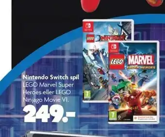 Fætter BR Nintendo swtich spil tilbud