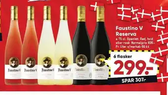 Bilka Faustino v reserva 6 fl tilbud