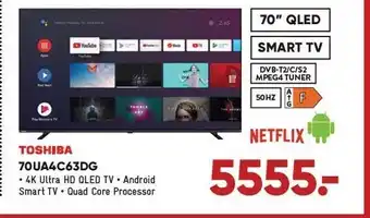Bilka Toshiba 70" qled smart tv tilbud