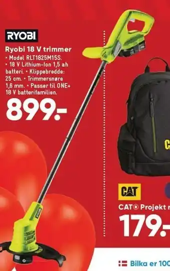 Bilka Ryobi tilbud