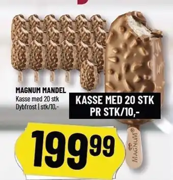 Løvbjerg Magnum mandel ks med 20 stk. tilbud