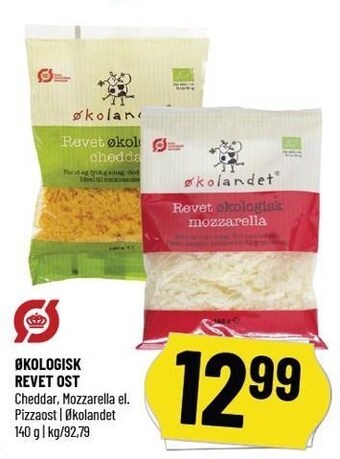 Løvbjerg Økologisk revet ost tilbud