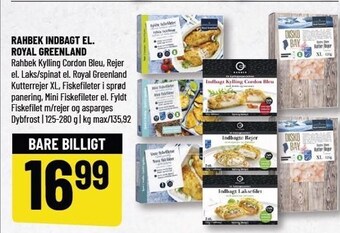 Løvbjerg Rahbek indbagt el. royal greenland tilbud