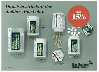 Matas Dansk kosttilskud der dækker dine behov tilbud