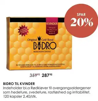 Bidro til kvinder