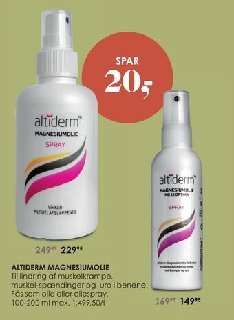 Altiderm magnesiumolie