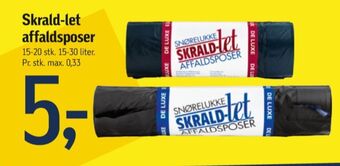 Føtex Skrald-let affaldsposer tilbud