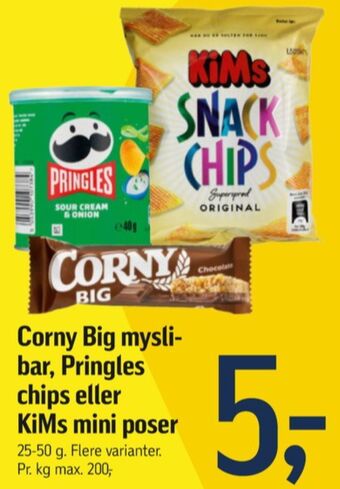 Føtex Kims snacks tilbud