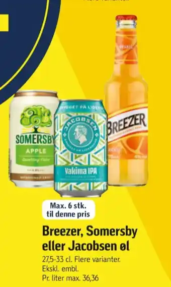 Føtex Somersby rtd-cider tilbud