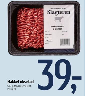Føtex Ukendt hakket oksekød tilbud
