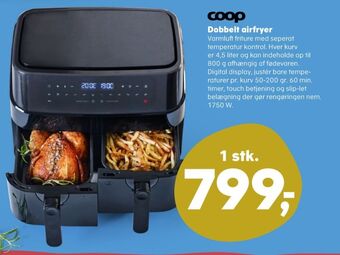 Kvickly Coop airfryer tilbud