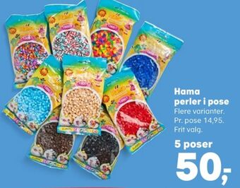 Kvickly Hama perler tilbud
