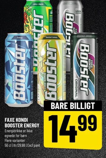 Løvbjerg Booster energidrik tilbud