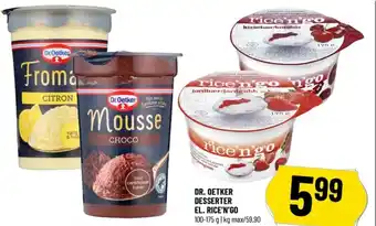 Løvbjerg Rice'n'go dessert jordbær tilbud