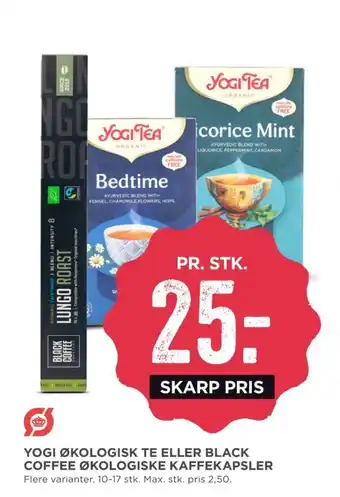 MENY Yogi tea tebreve tilbud