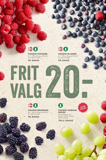 MENY Ukendt hindbær tilbud