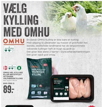 MENY Omhu kylling tilbud