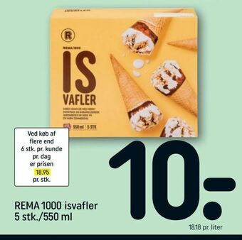 REMA 1000 REMA 1000 isvafler tilbud