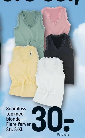 REMA 1000 Seamless top med blonde tilbud