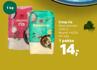 SuperBrugsen Coop jasminris tilbud