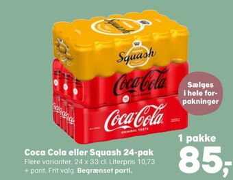 SuperBrugsen Coca cola cola tilbud