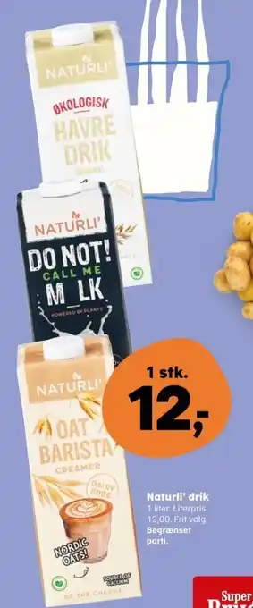 SuperBrugsen Oat barista havredrik tilbud