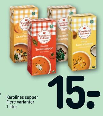 REMA 1000 Karolines supper tilbud
