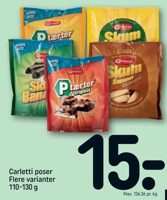 REMA 1000 Carletti poser tilbud