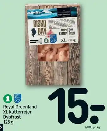 REMA 1000 Royal Greenland XL kutterrejer tilbud