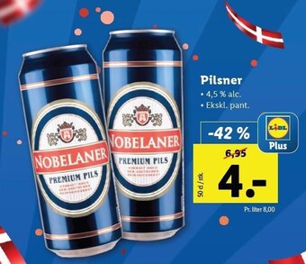 Lidl Pilsner tilbud