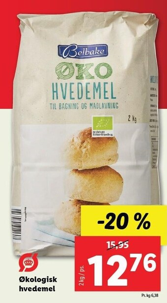 Lidl Økologisk hvedemel tilbud