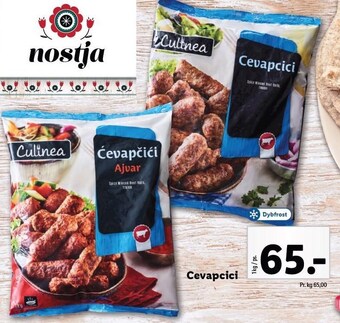 Lidl Cevapcici tilbud