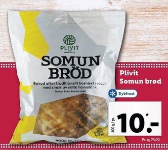 Plivit somun brød