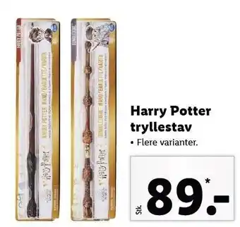 Lidl Harry potter tryllestav tilbud