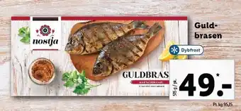 Lidl Guldbrasen tilbud