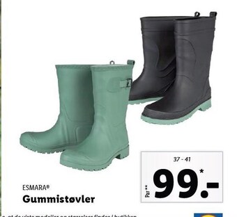 Lidl Gummistøvler tilbud