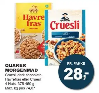 Quaker morgenmad