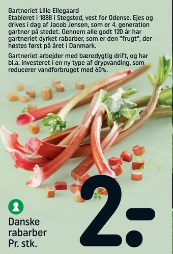 REMA 1000 Danske rabarber tilbud