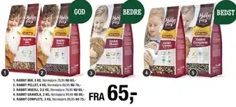 Land & Fritid Rabit foder tilbud
