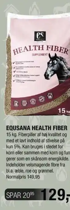 Land & Fritid Equsana health fiber tilbud