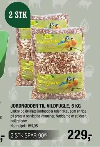 Land & Fritid Jordnødder til vildfulge tilbud