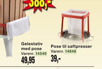 Pose til saftpresser