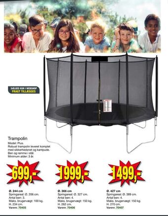 Harald Nyborg Trampolin tilbud