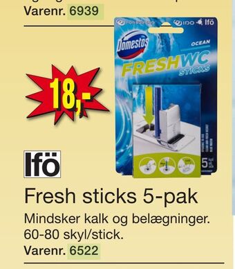 Harald Nyborg Fresh sticks 5-pak tilbud
