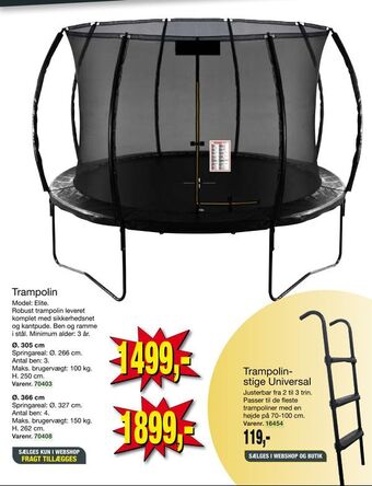 Harald Nyborg Trampolin tilbud