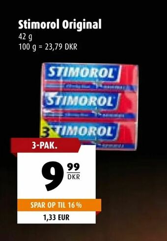 Scandinavian Park Stimorol Original tilbud