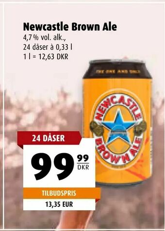 Scandinavian Park Newcastle Brown Ale tilbud