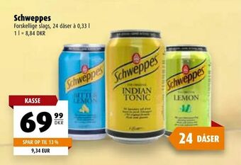 Scandinavian Park Schweppes tilbud