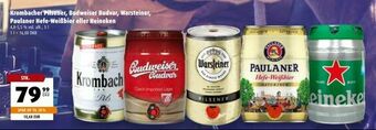 Scandinavian Park Krombacher Pilsener, Budweiser Budvar, Warsteiner, Paulaner Hefe-Weißbier eller Heineken tilbud