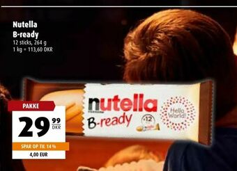 Scandinavian Park Nutella B-ready tilbud